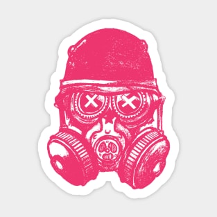 Gas mask skull Sticker